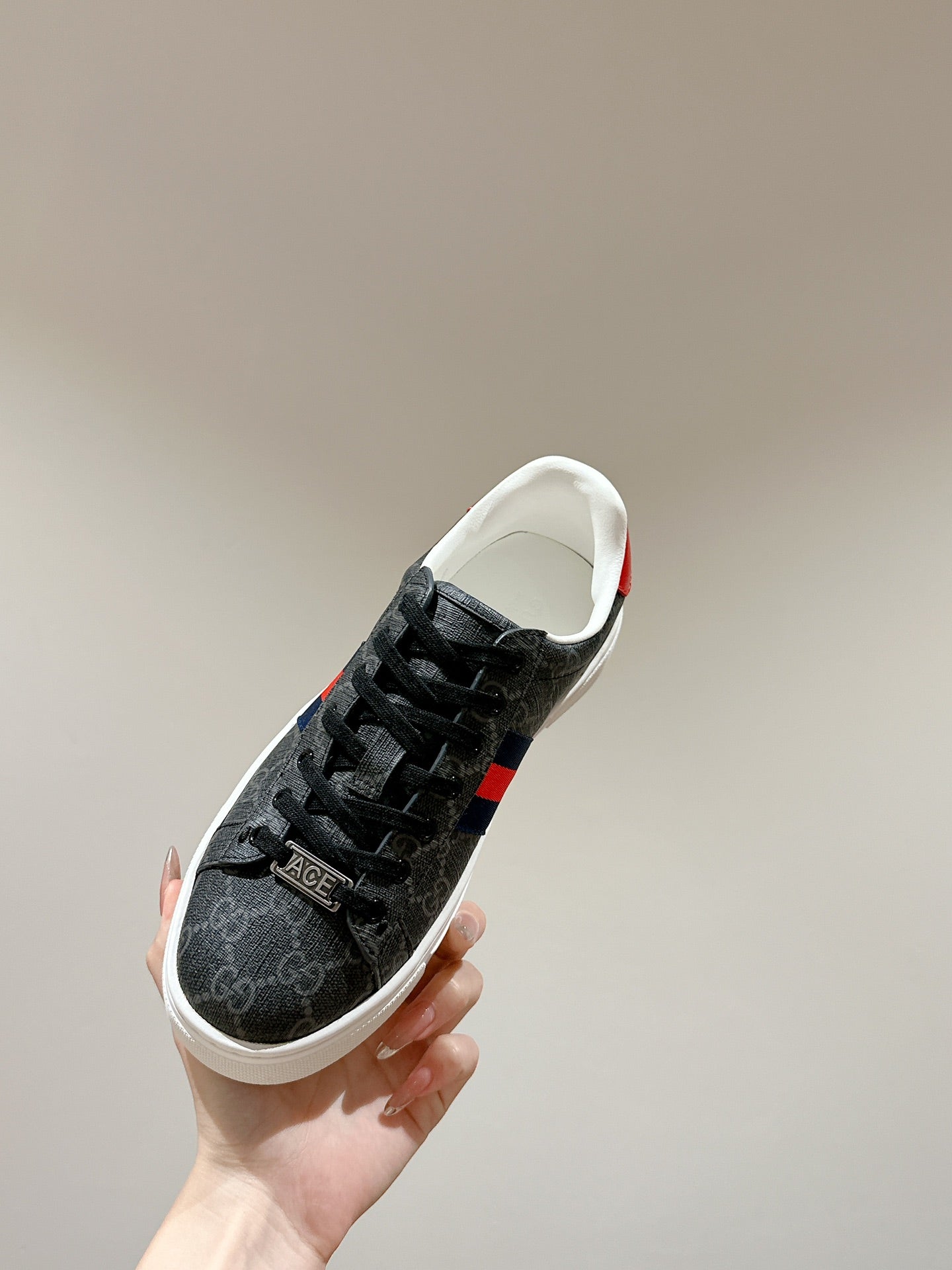 Men's GG Ace sneaker with Web