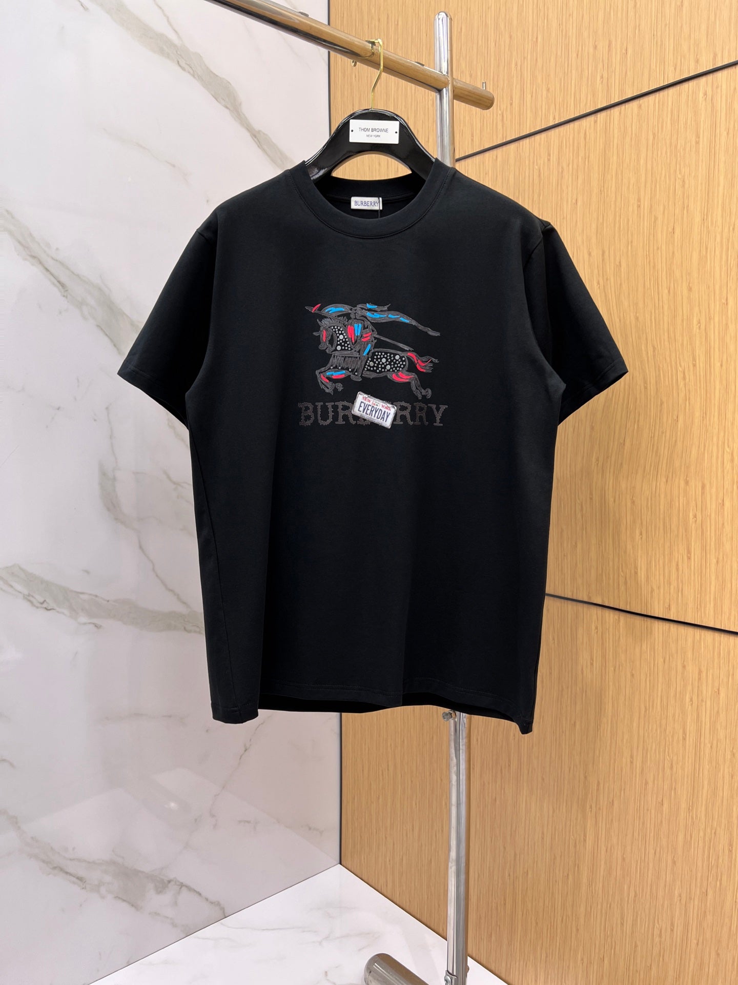 Burberry 3D Embroidered T-Shirt