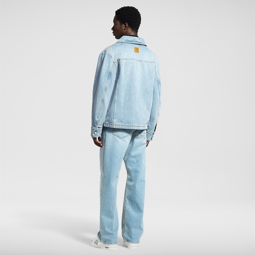 LV Men's Denim Shirt Jacket