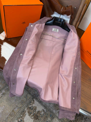 Hermes Suede Casual Jacket