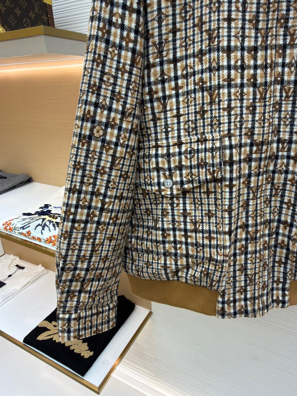 LV Houndstooth Monogram Jacket