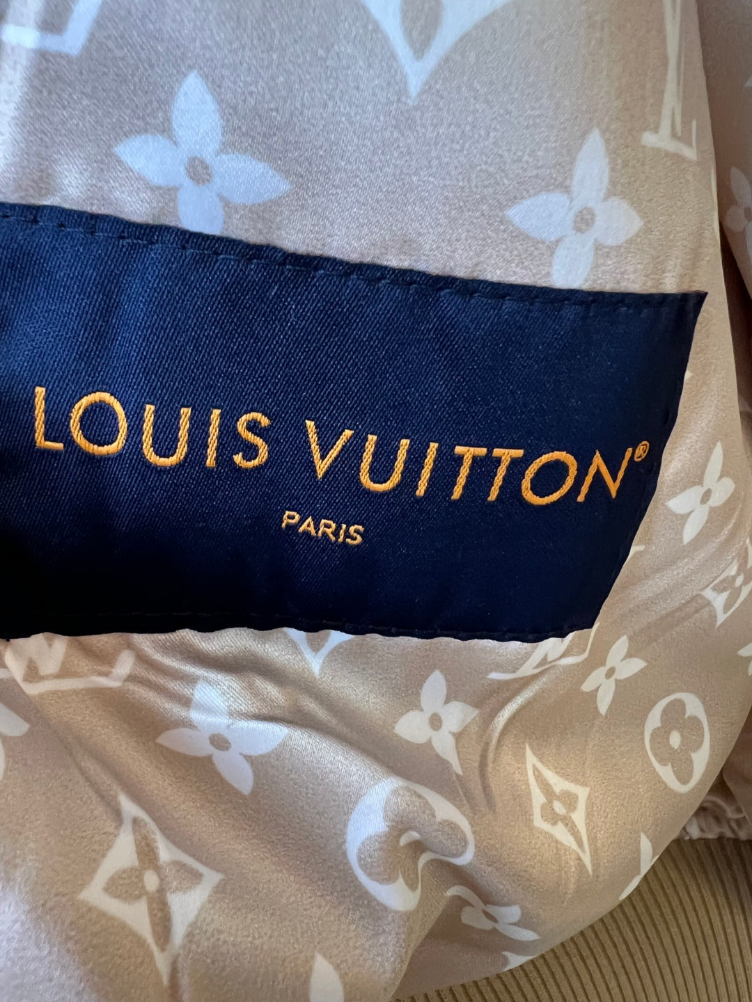 LV Baseball Jacket with Animal Embroidery
