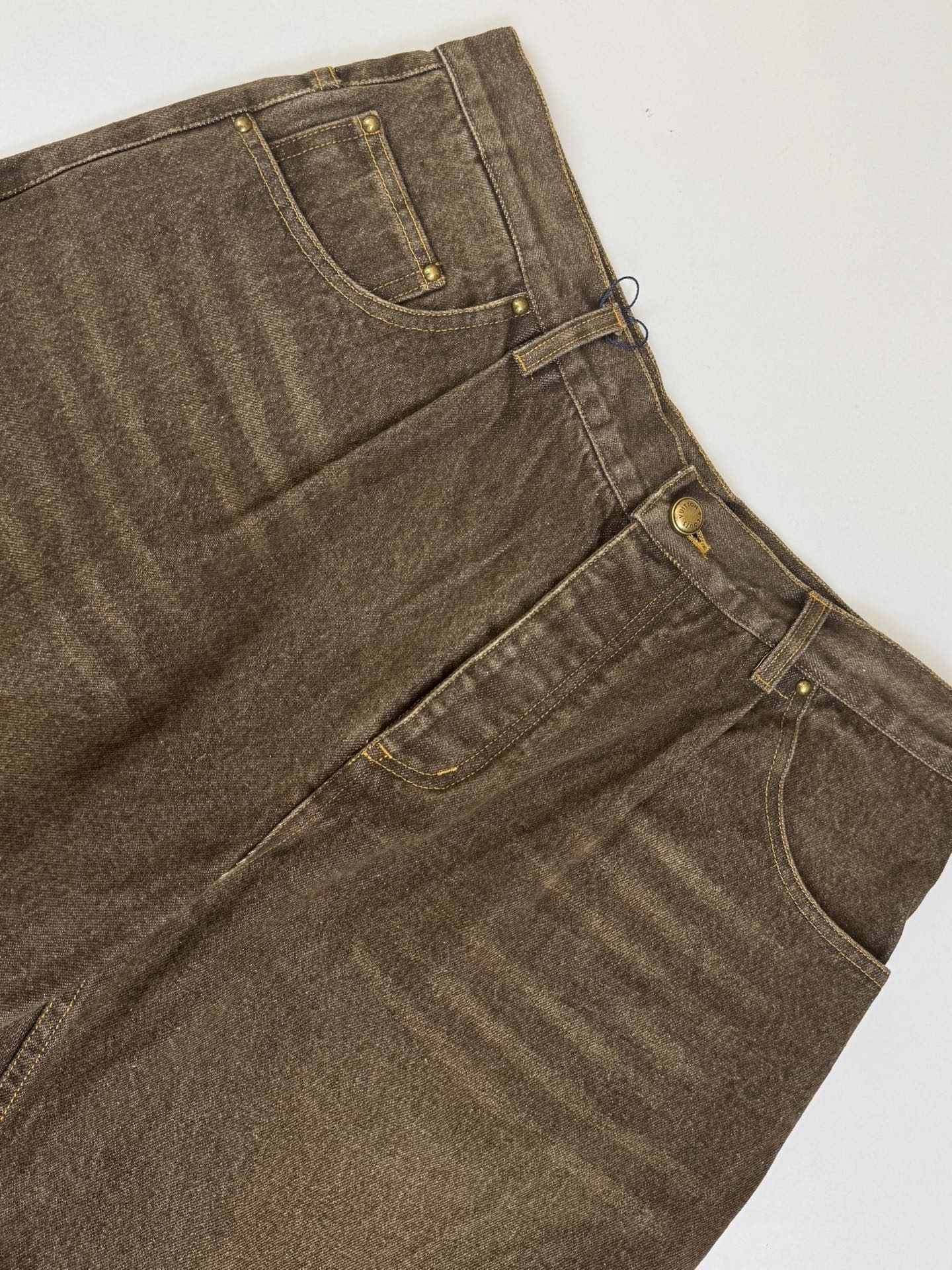 LV Denim Shorts