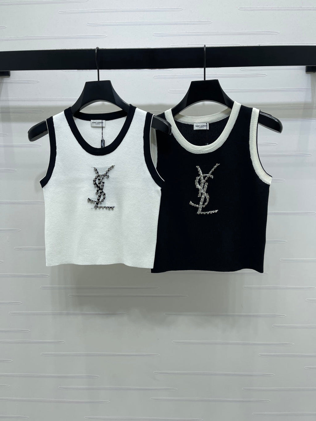 YSL Knit Sleeveless Shirt- Women's