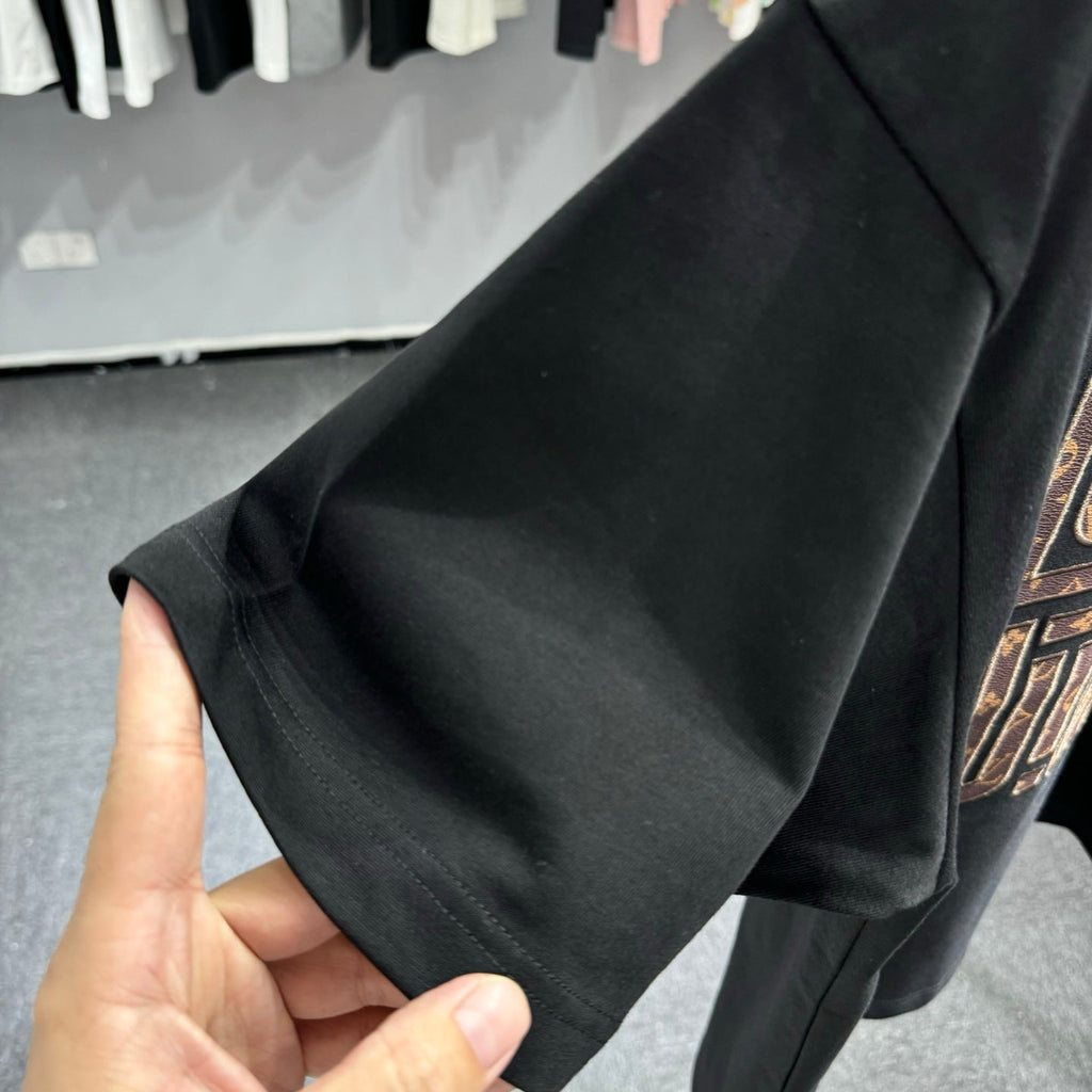 LV Round Neck Short Sleeve Shirt