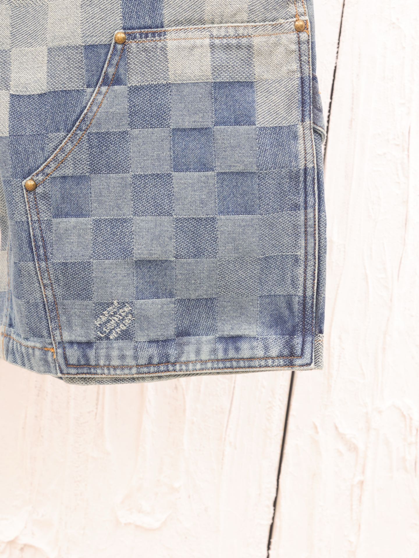 LV Denim Shorts