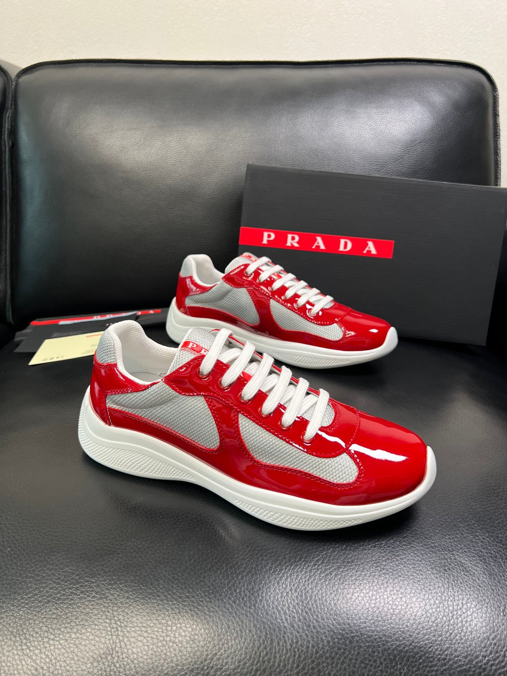 Prada Patent Leather American Cup