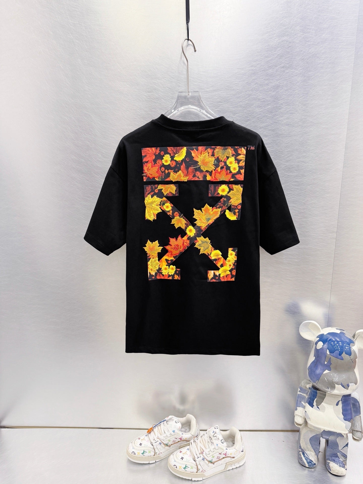 OFF White Embroidery T-Shirt
