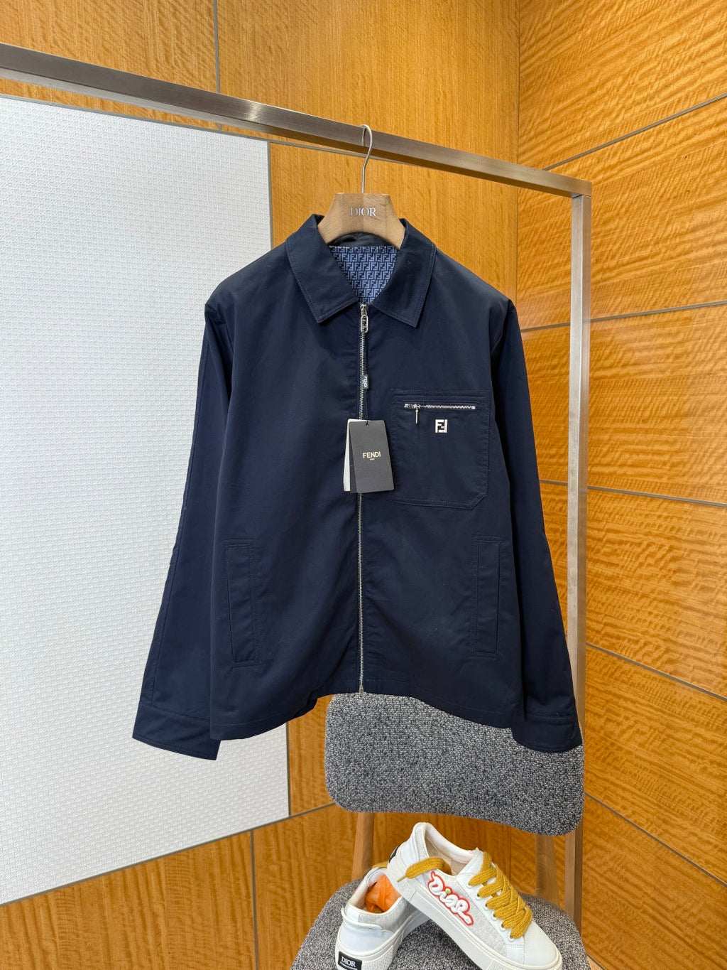 Fendi Double Applique Jacket