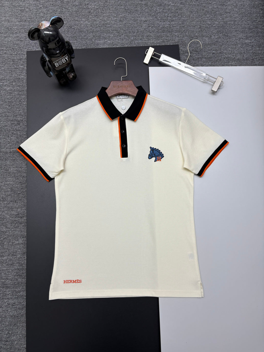 Hermes Embroidered Polo Shirt
