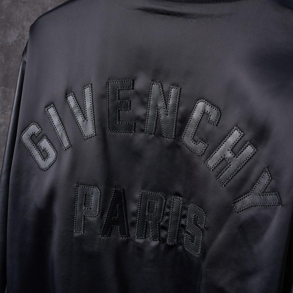 Genuine Black Bomber Leather Jacket