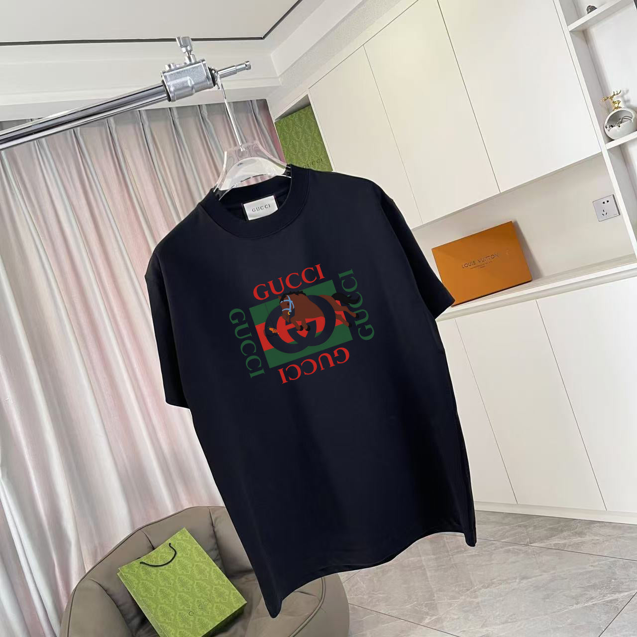 GUCC 2026 Short-Sleeve T-Shirt Unisex