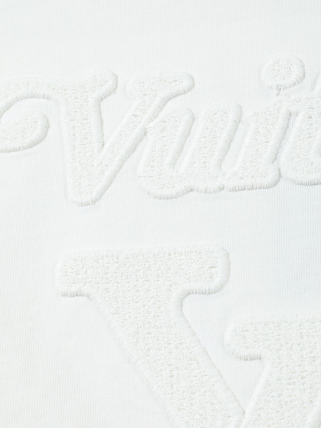 LV Embroidered T-Shirt