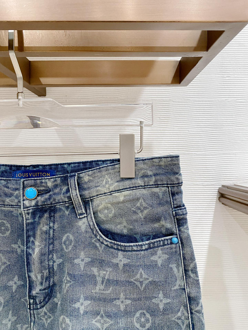 LV Denim Shorts