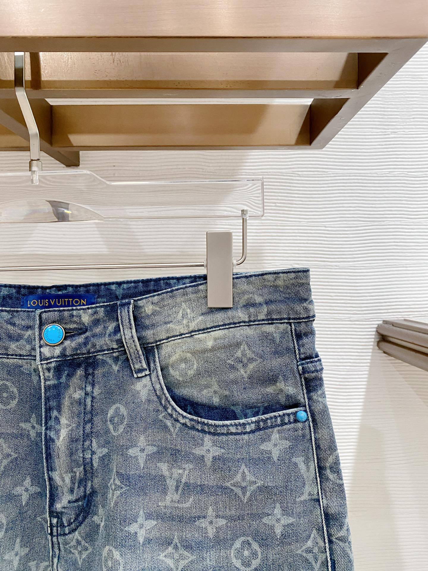 LV Denim Shorts