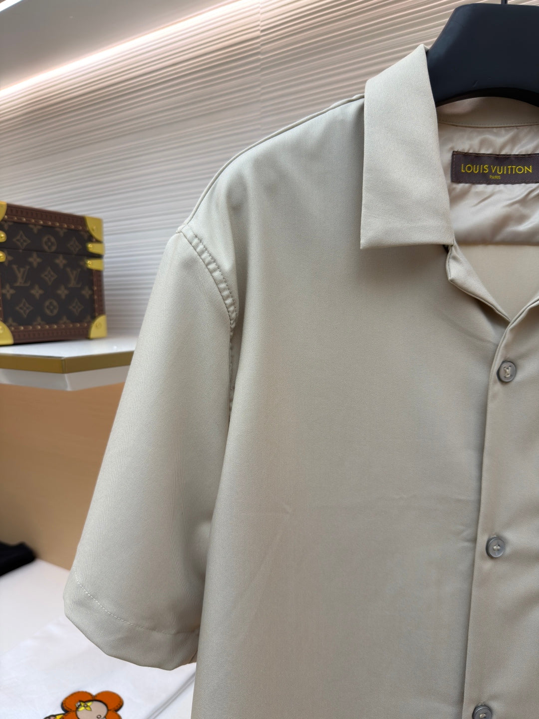 LV Silk blend Fleece Shirt