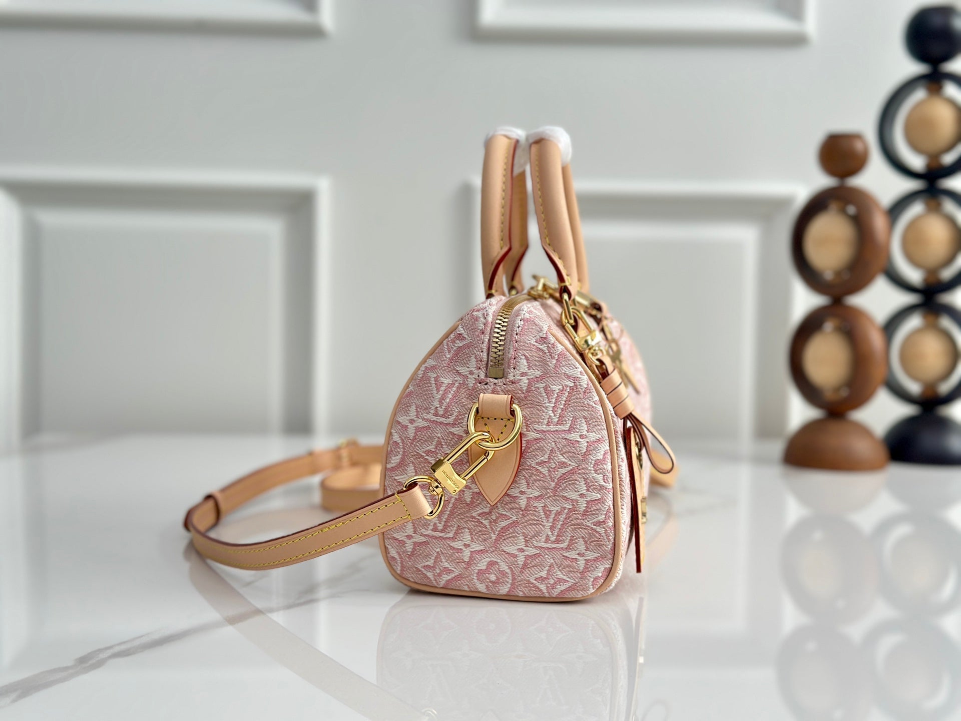 LV 20 Jacquard Handbag