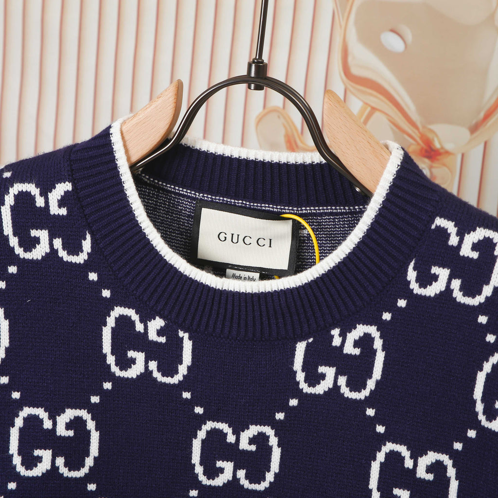 Gucci Wool Jacquard Sweater