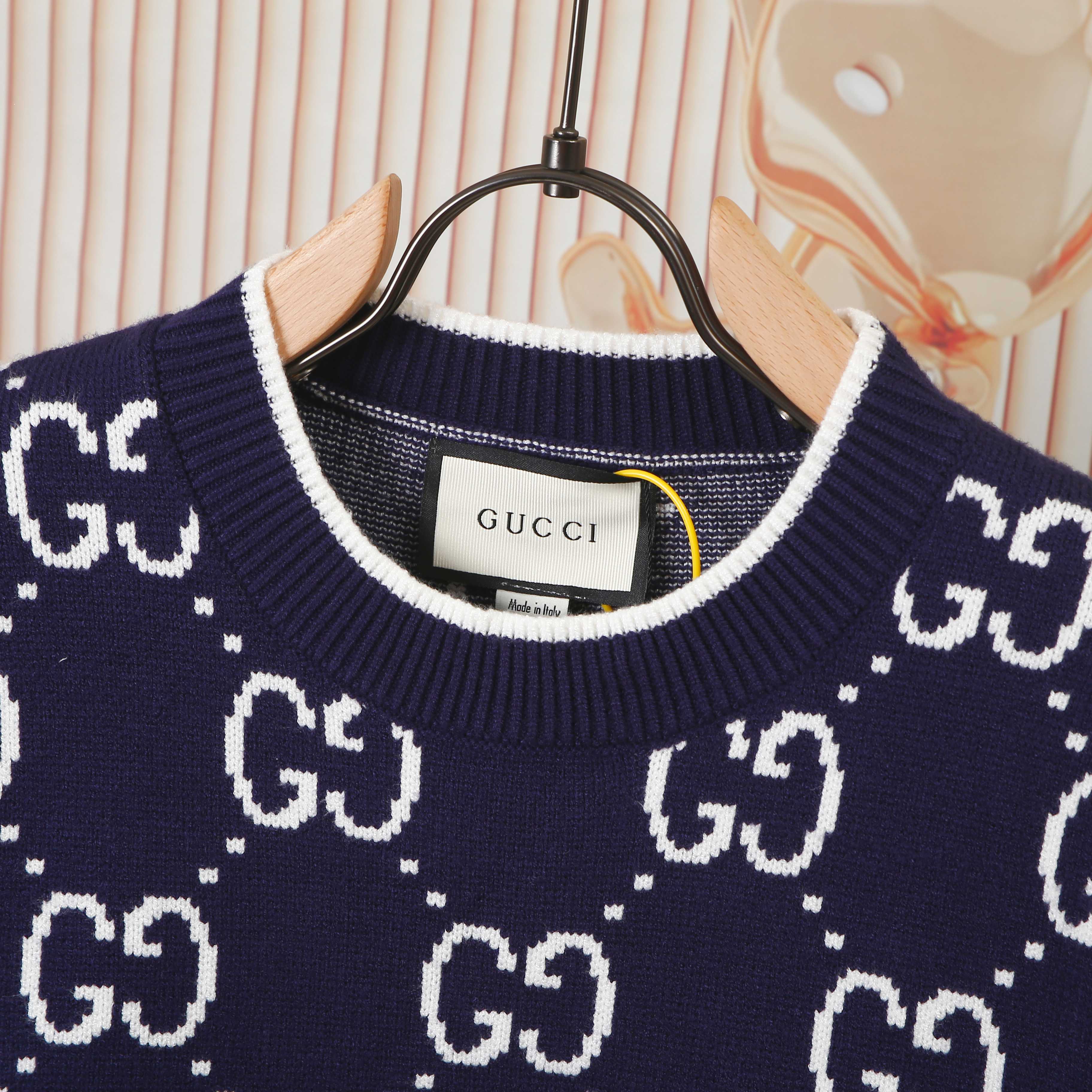 Gucci Wool Jacquard Sweater