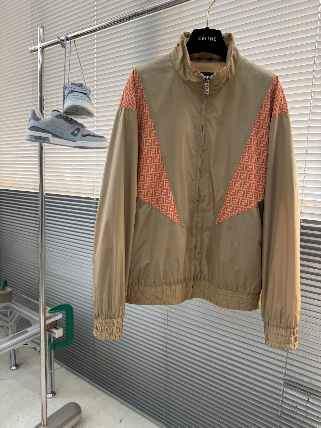 Fendi Stand Collar Jacket