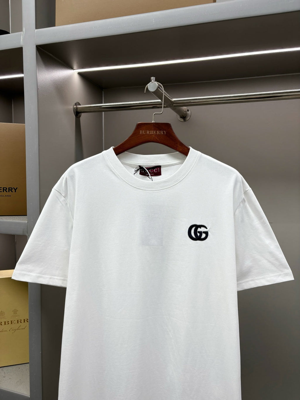 GG double Embroidered T-Shirt