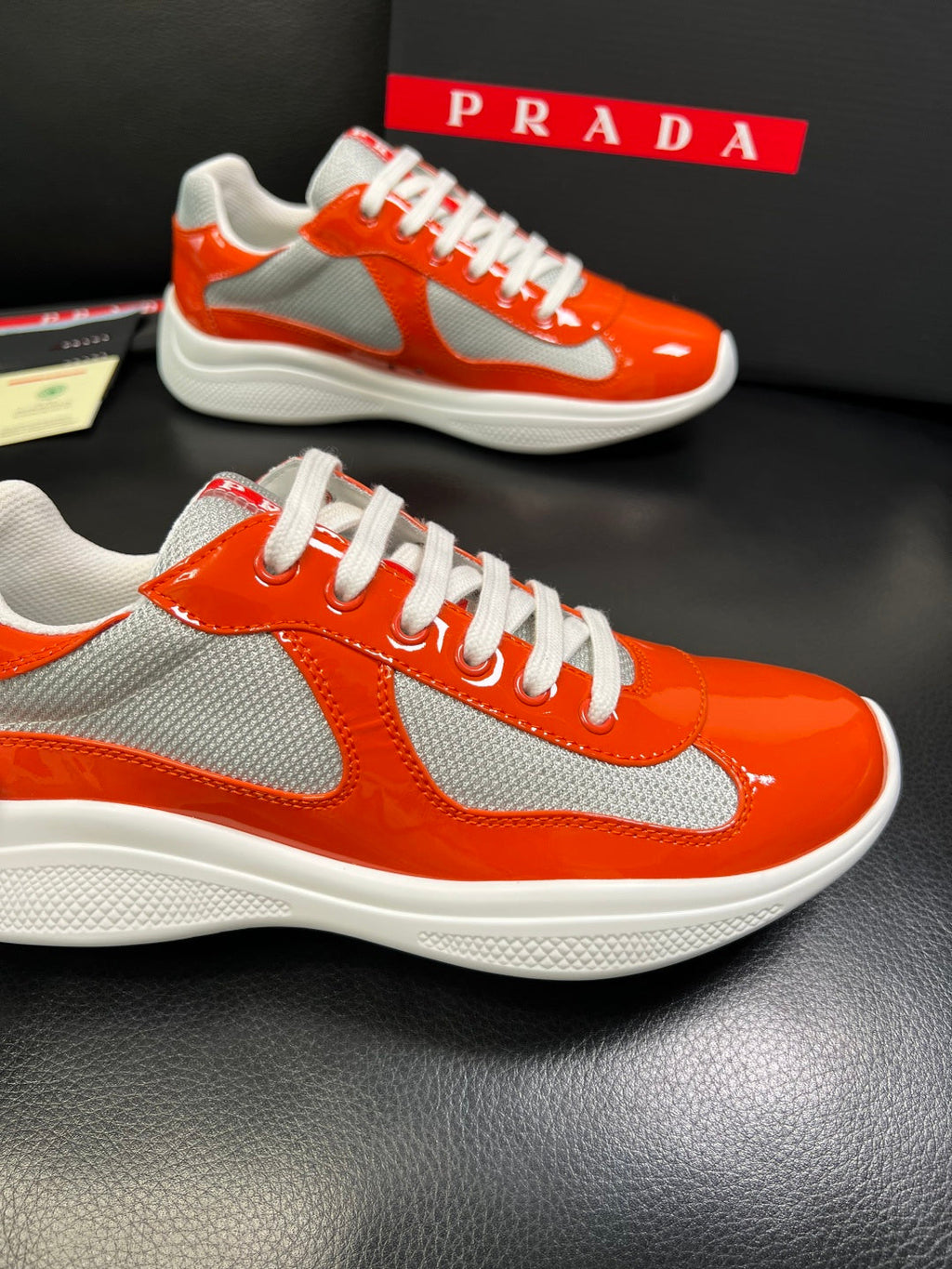 Prada Patent Leather American Cup