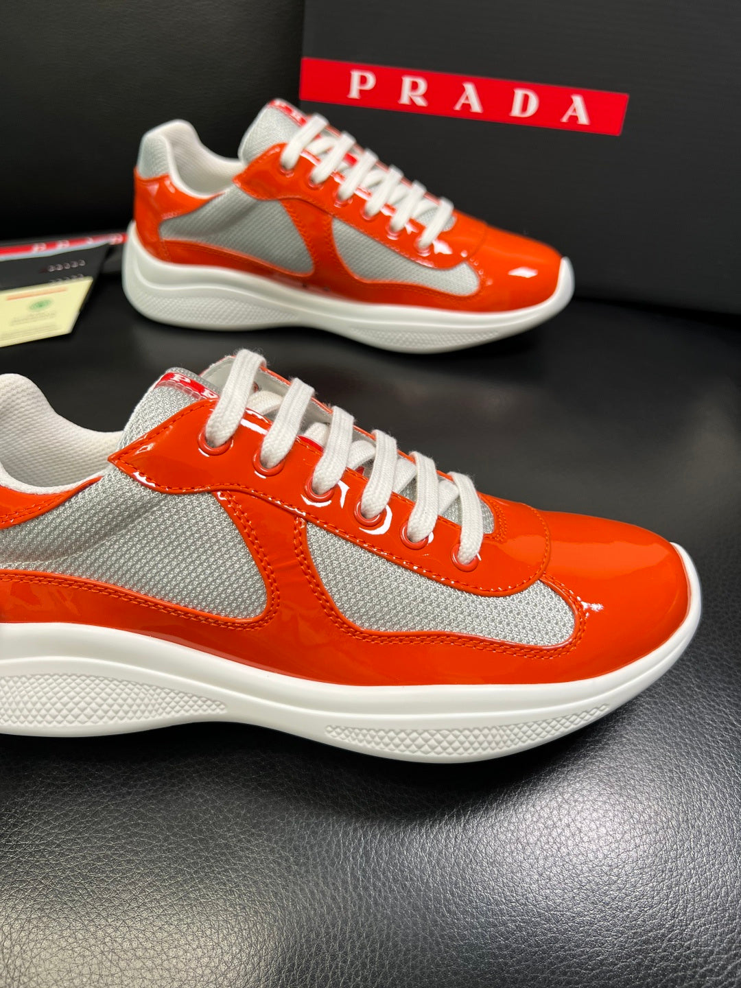 Prada Patent Leather American Cup