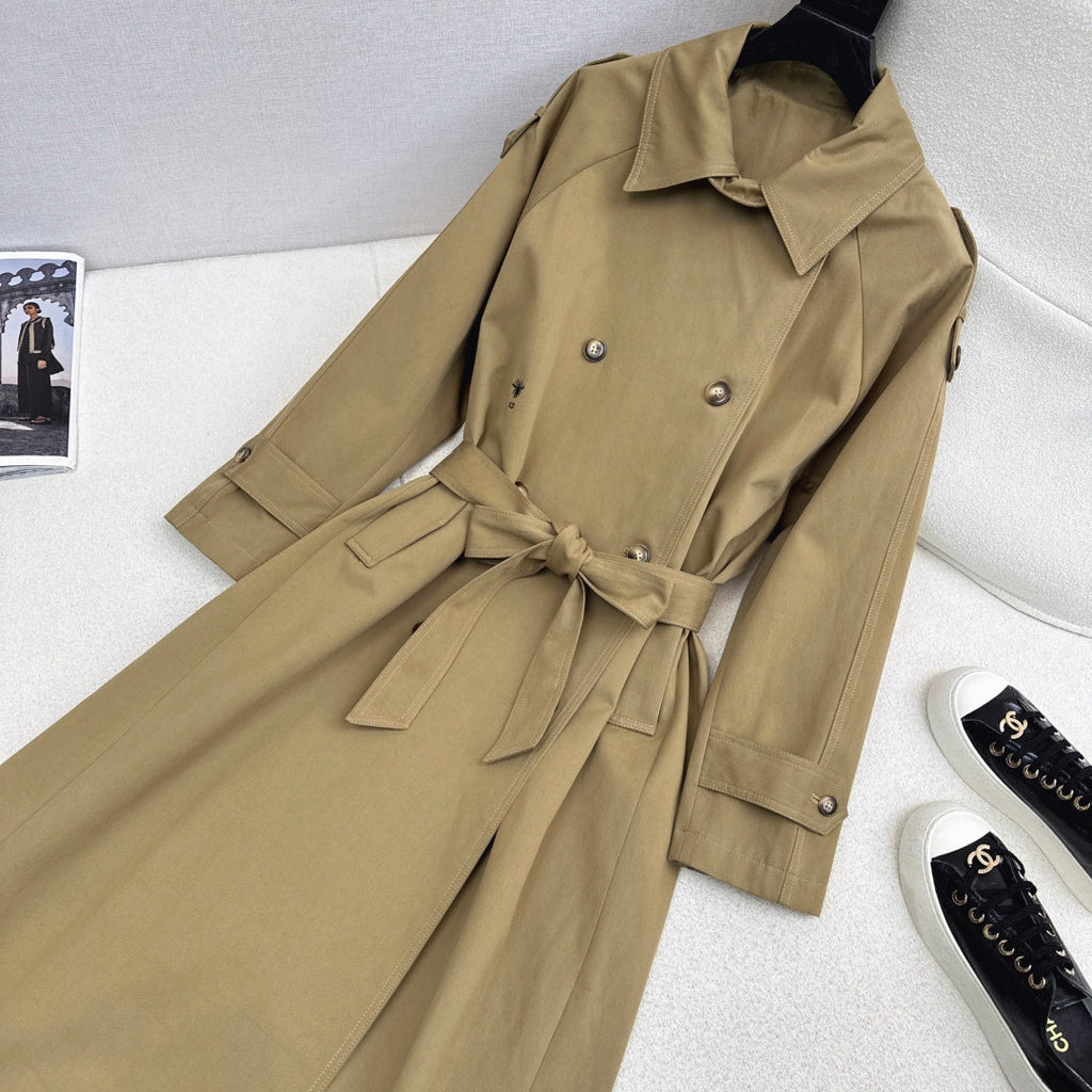 Dior Women's Long Trench Coat