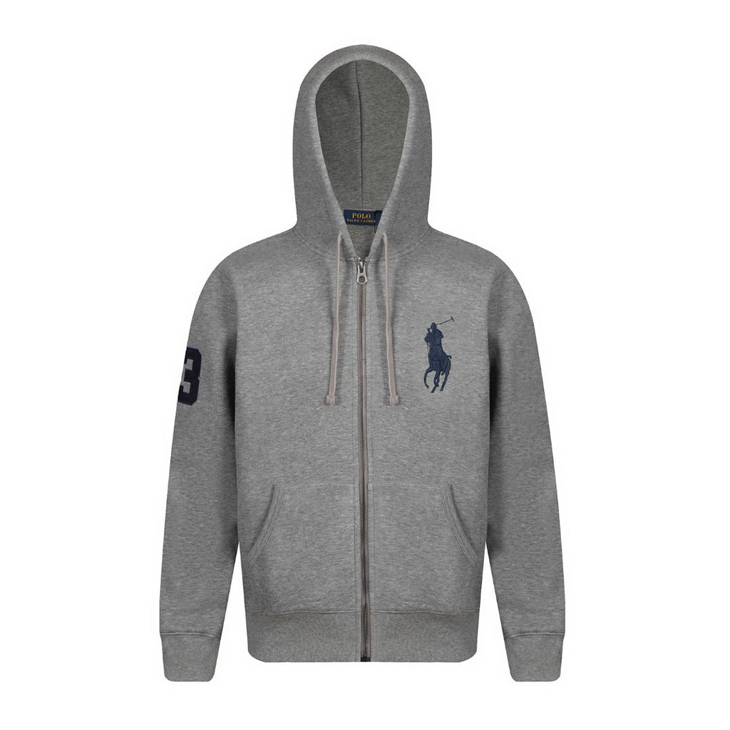 Polo Lauren Sleeve Zip-Up Cardigan Sweatshirt