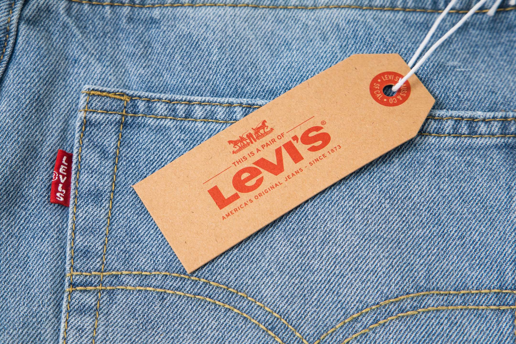 Levi's x Nike Collaboration Embroidered Washed Vintage Jeans, Unisex