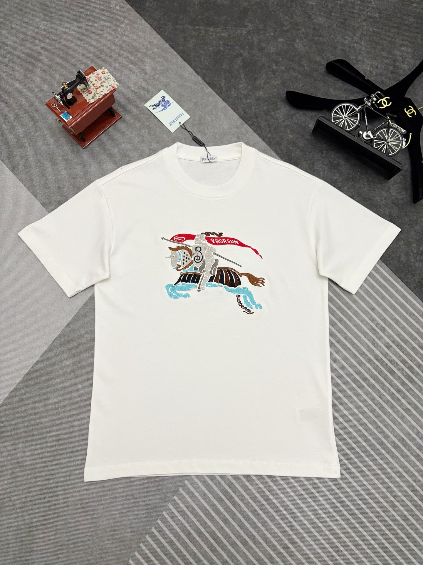 Burberry Embroidered T-Shirt