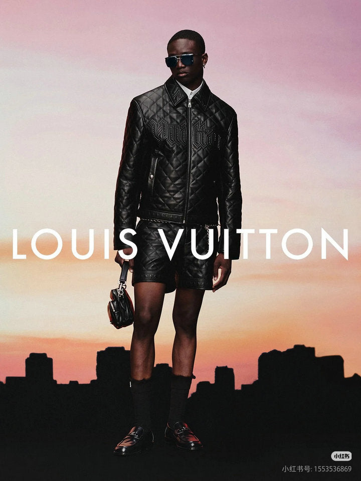 LV leather Jacket