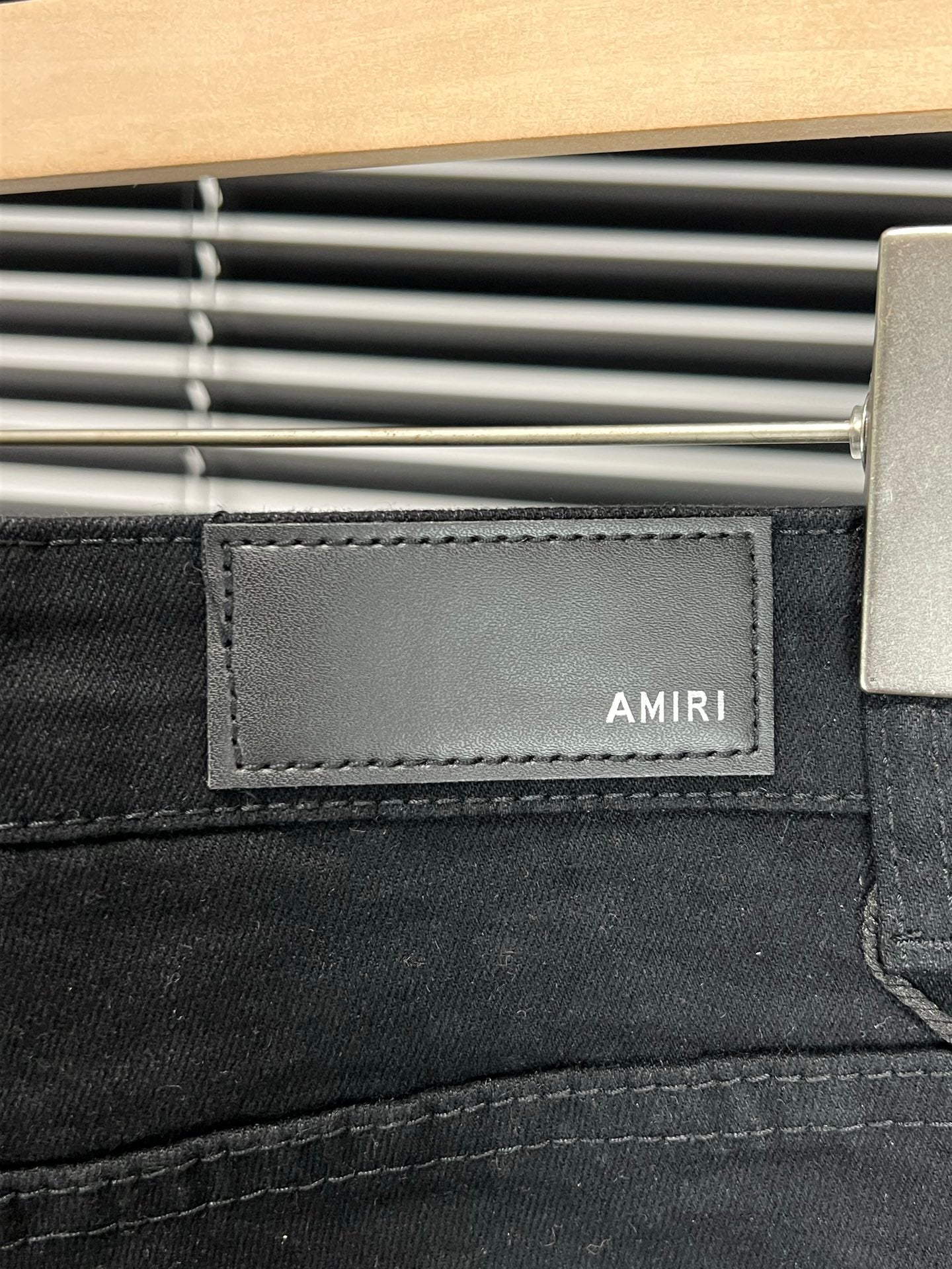 Amiri Embroidered Stretch Slim Fit Jeans