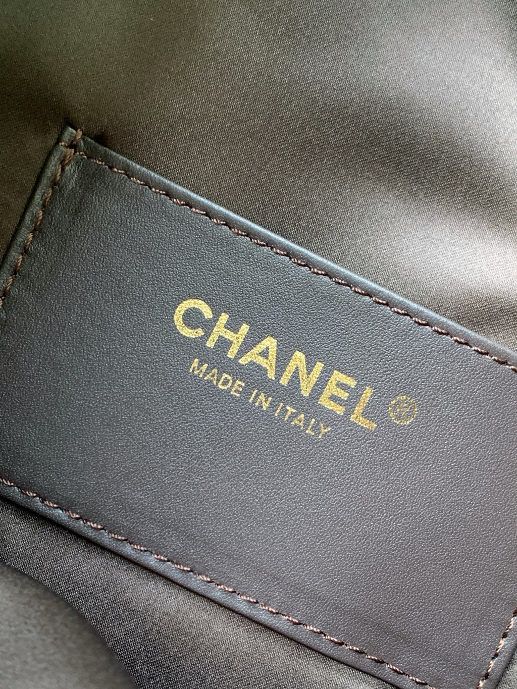 Chanel Bag with frosted Leather