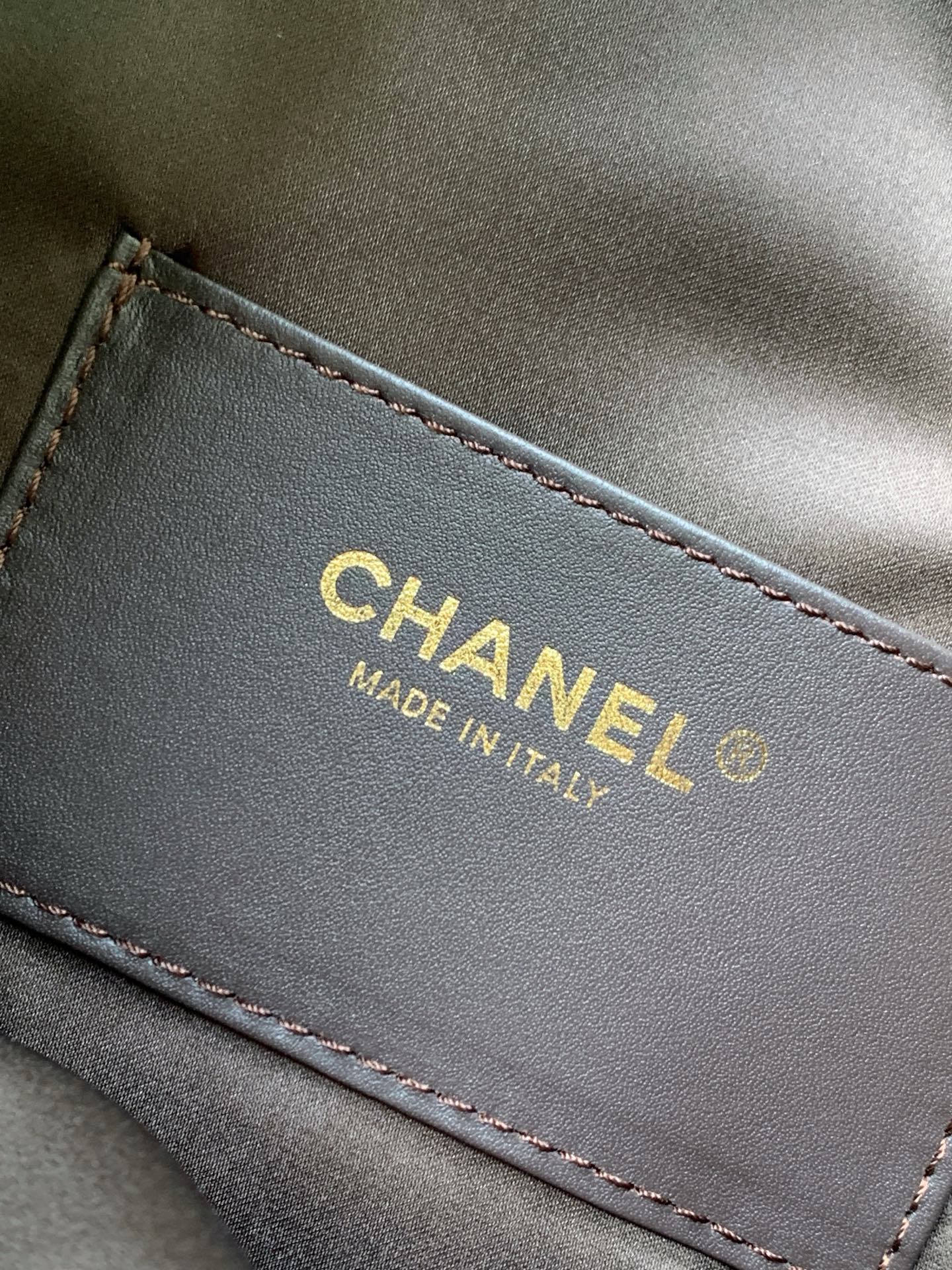 Chanel Bag with frosted Leather