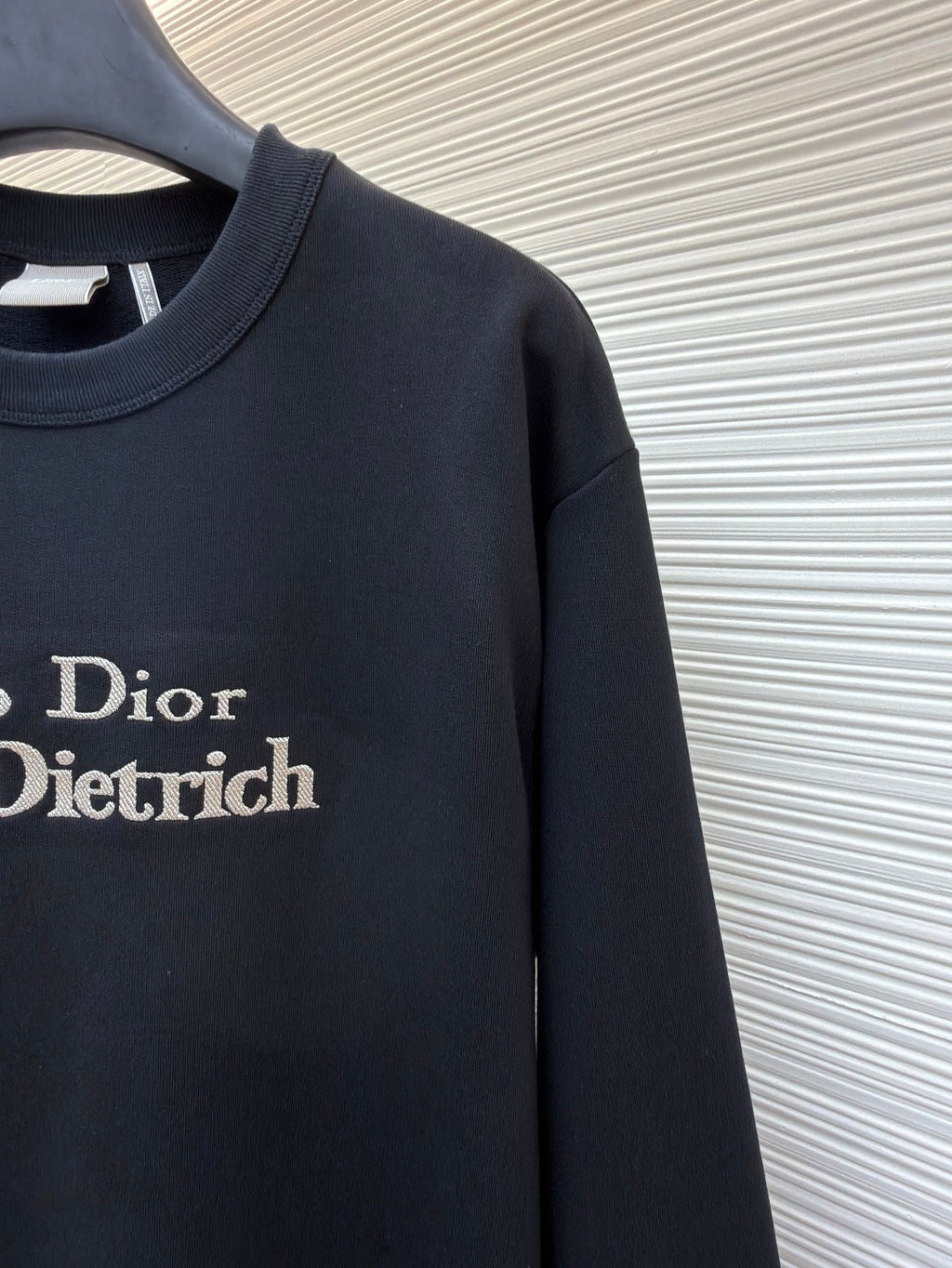 Dior Embroidered Crew Neck Sweatshirt