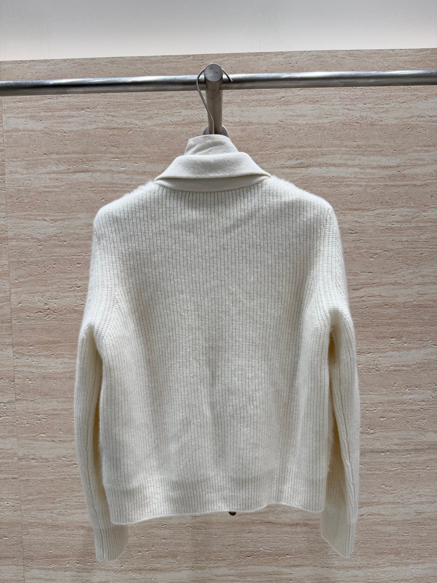 Loro Piana Mink-Trimmed Jacket