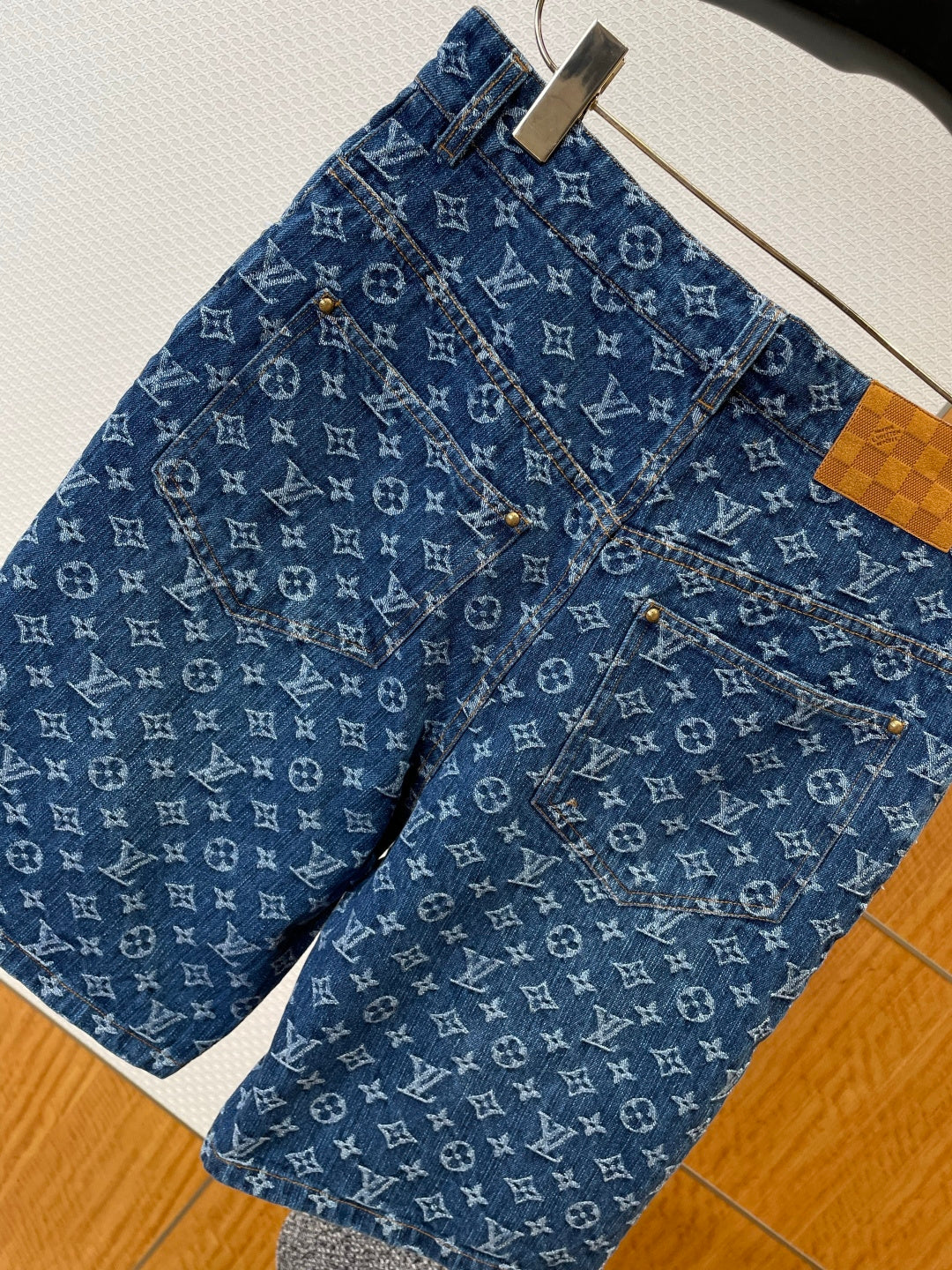LV Denim Shirt & Pant Set