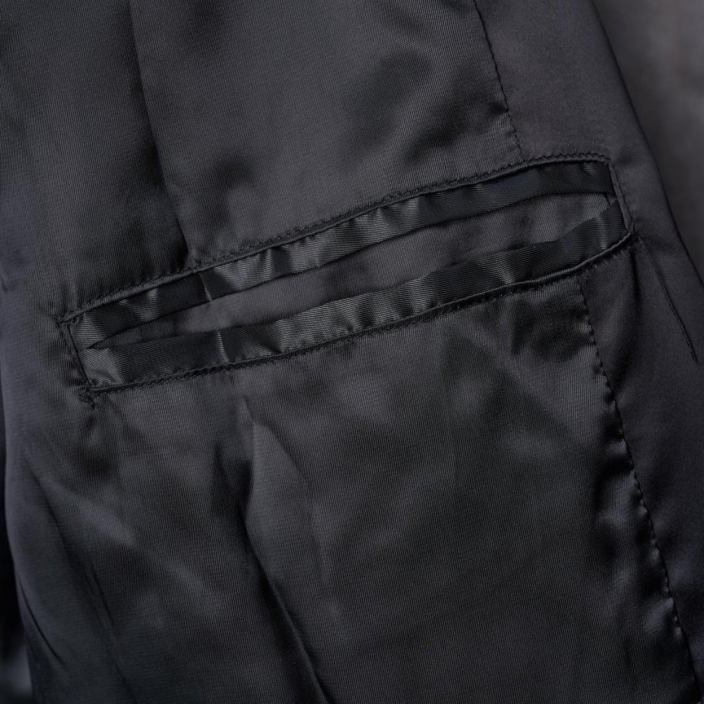 Genuine Black Bomber Leather Jacket