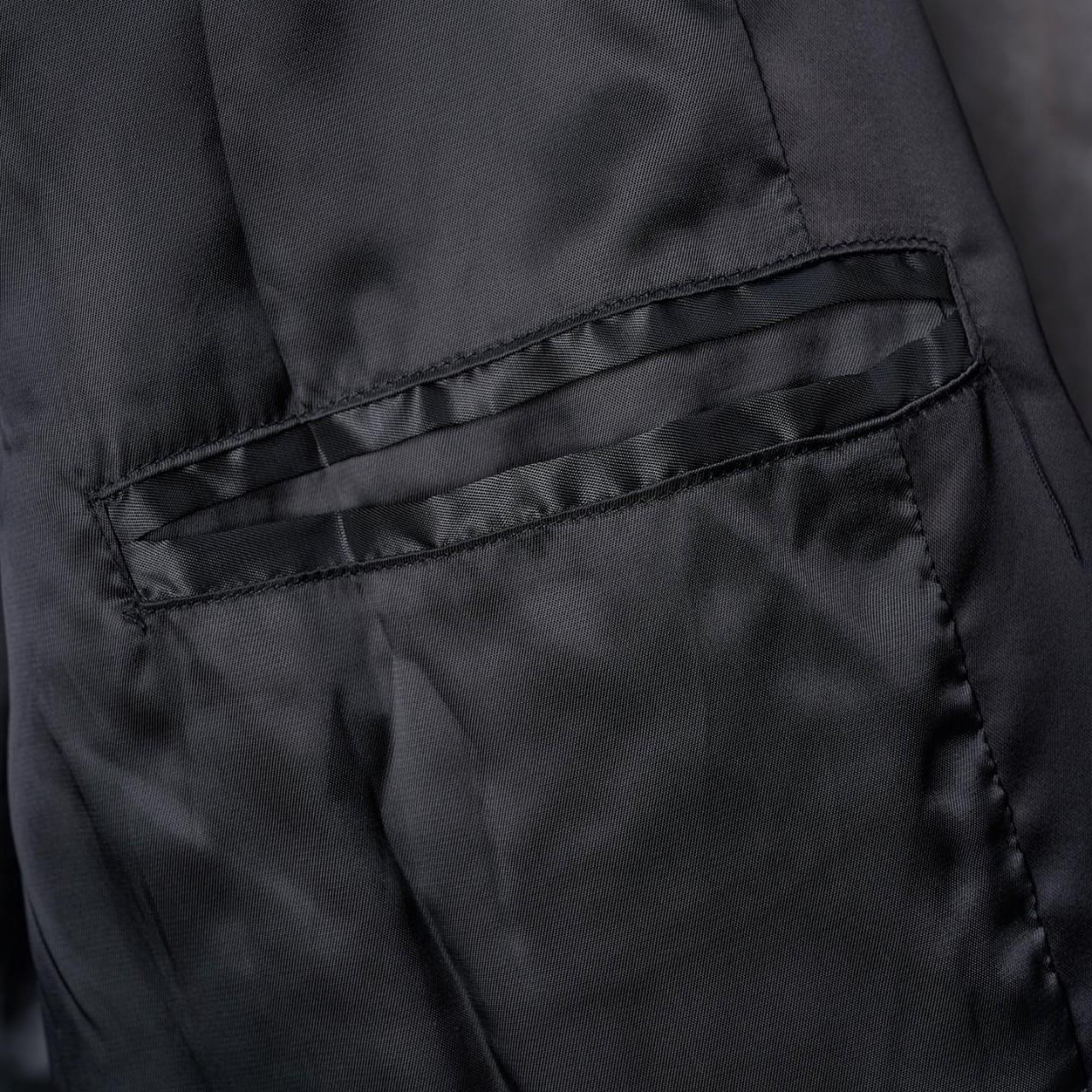 Genuine Black Bomber Leather Jacket