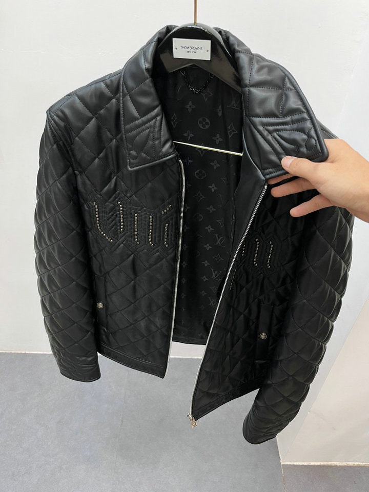 LV leather Jacket