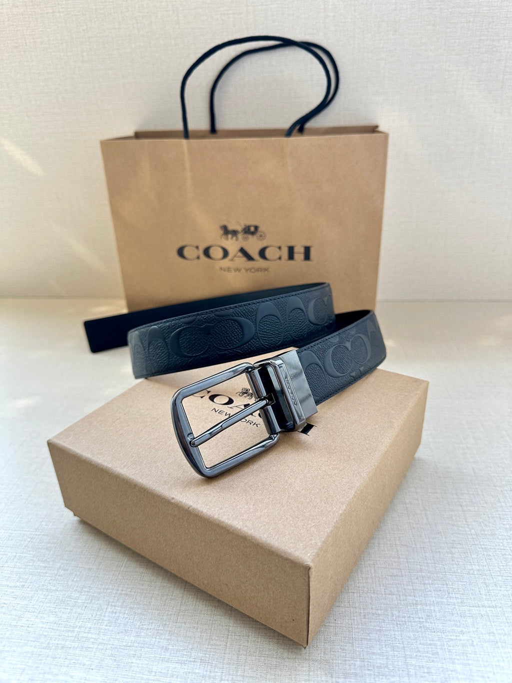 Coach Men Belt Reversible