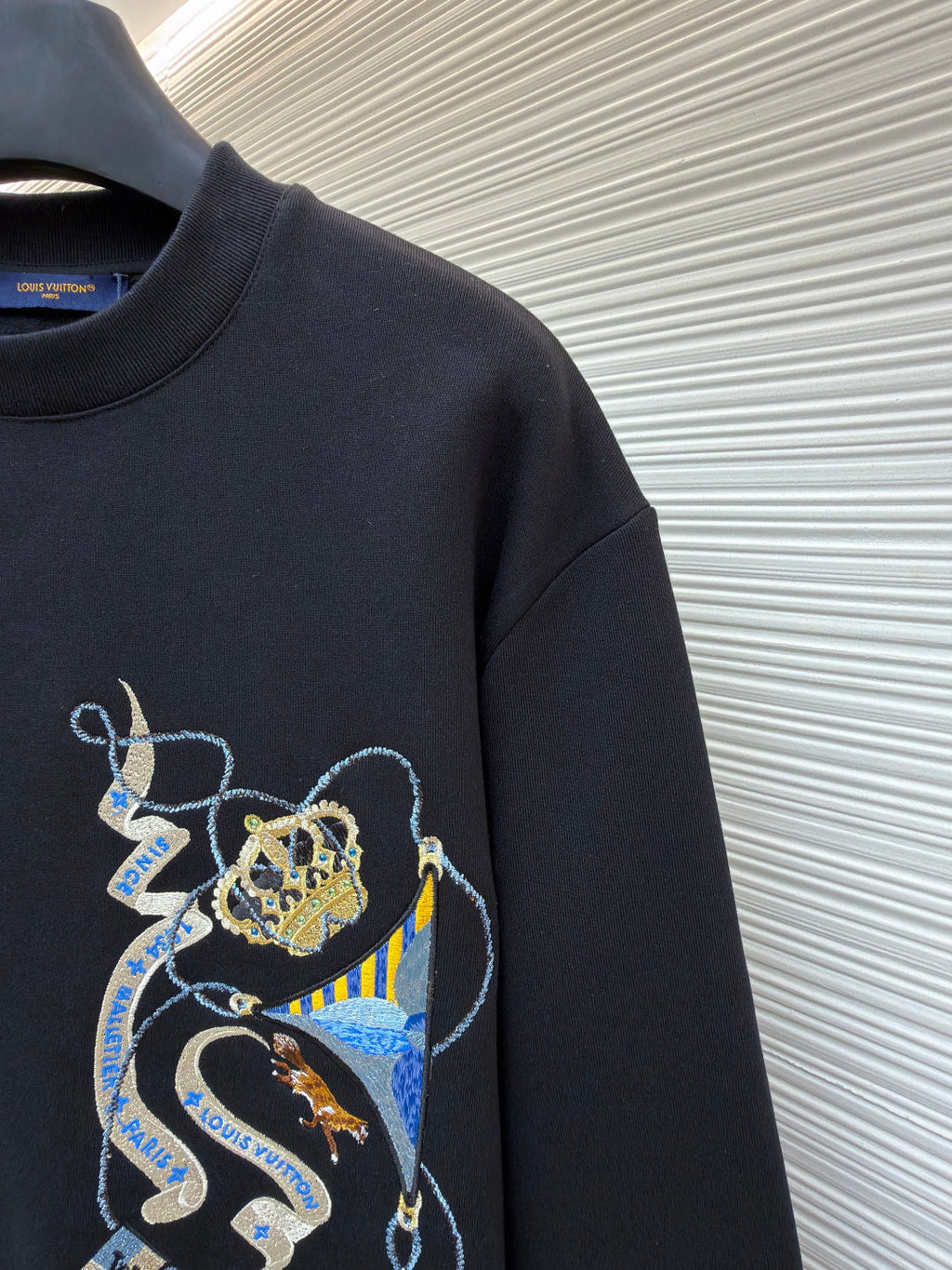 LV Embroidered Sweatshirt
