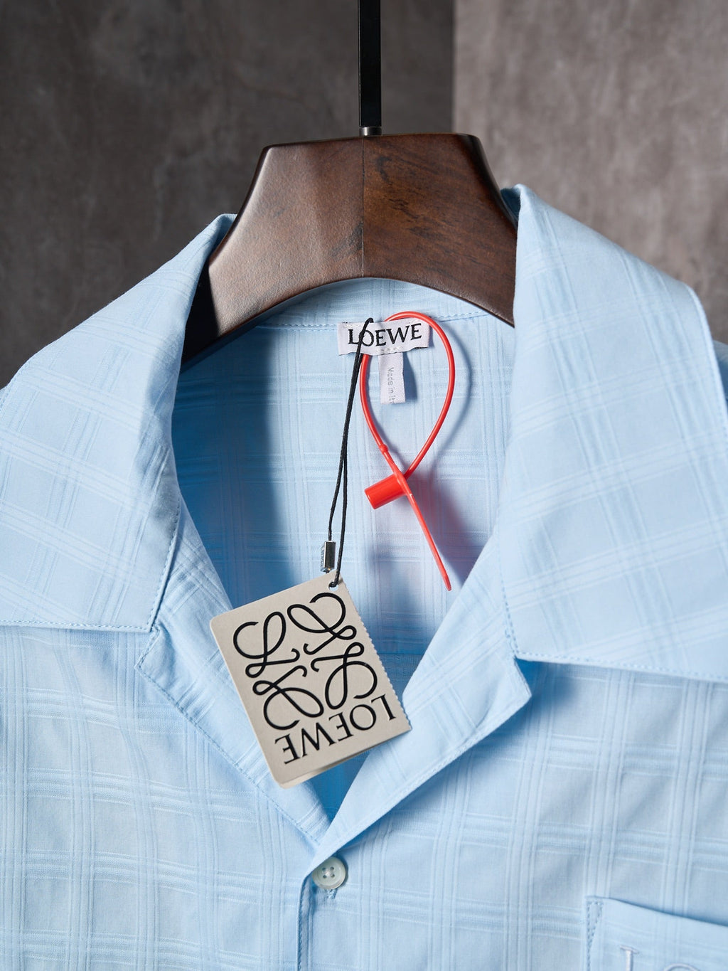 Loewe Embroidered Short Sleeve Shirt