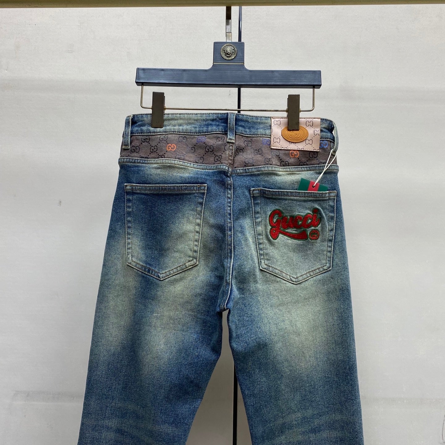 Gucci Fitted Straight-Leg Jeans