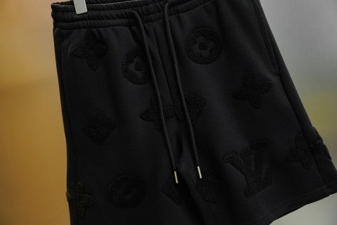 LV Terry Cloth Embroidered  Cloud shorts