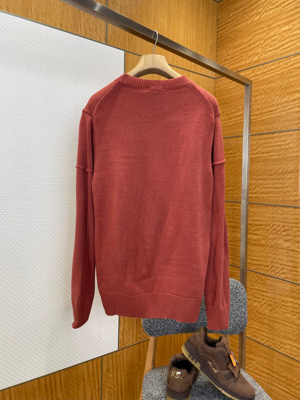 Dior Embossed Letter Knit Sweater