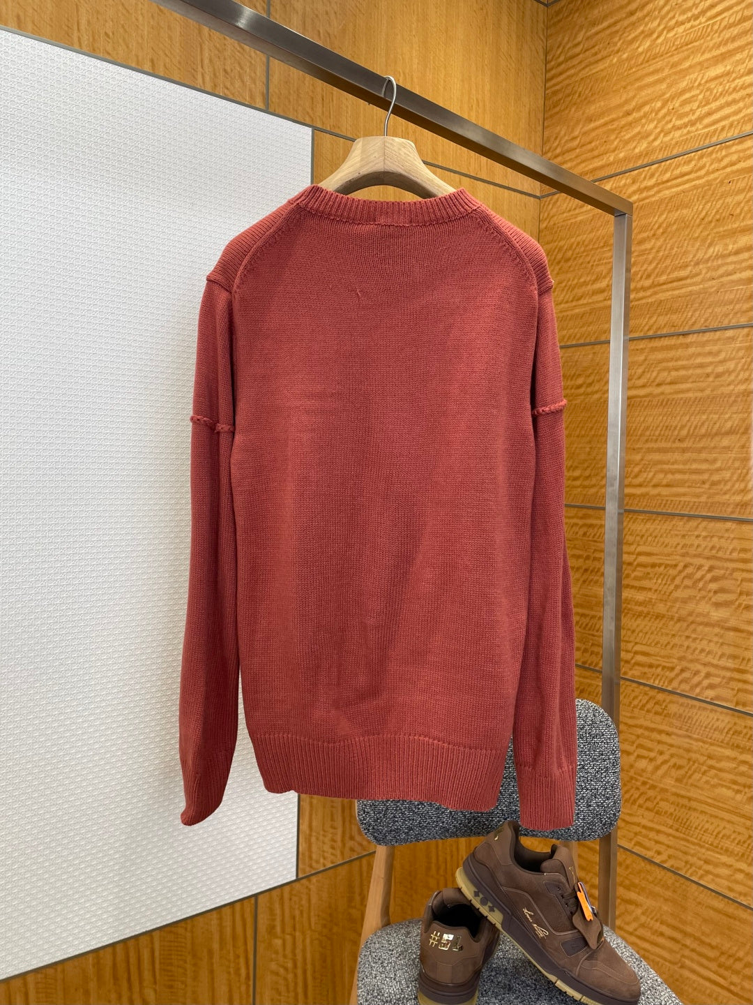 Dior Embossed Letter Knit Sweater
