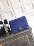 Chanel Royal Blue Suede Bad