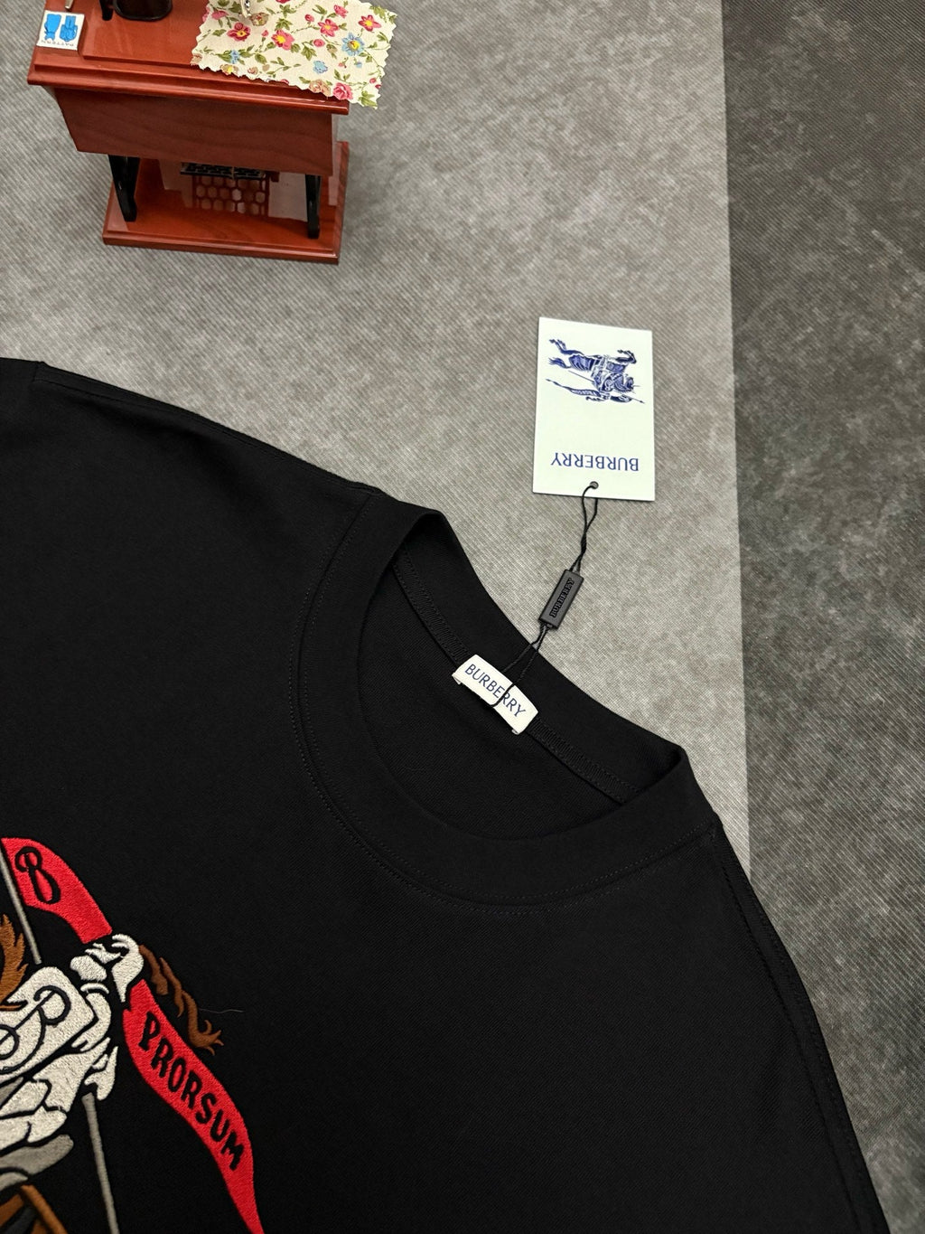 Burberry Embroidered T-Shirt